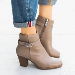 Novo Shoes Buckled Modern Bootie Newest Arrivals