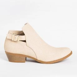 Top Moda Newest Arrivals Buckled Pinhole Ankle Booties 9 Top Moda Newest Arrivals Buckled Pinhole Ankle Booties