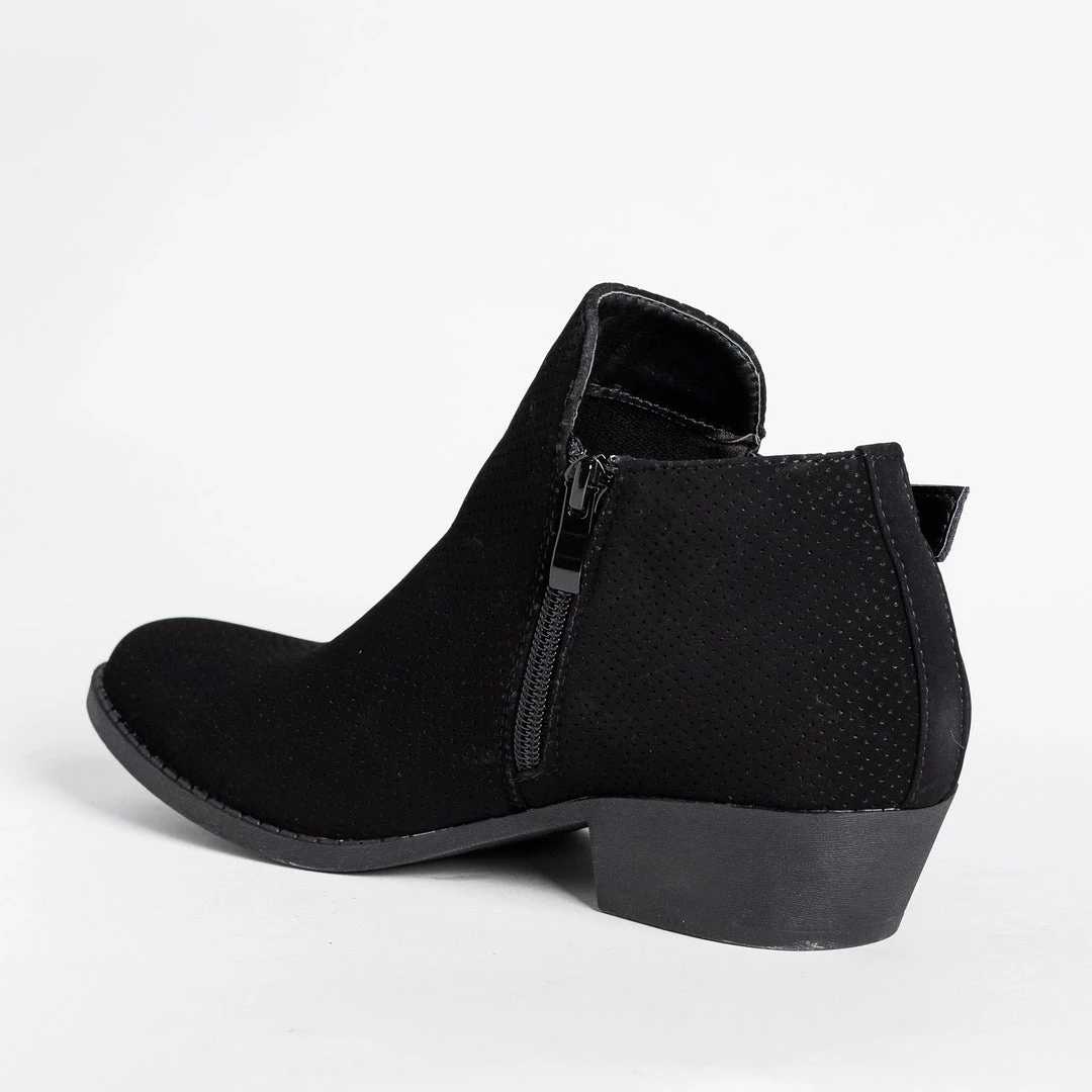 Top Moda Newest Arrivals Buckled Pinhole Ankle Booties 6 Top Moda Newest Arrivals Buckled Pinhole Ankle Booties