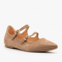 Betani Buckled Pointed Toe Flats Newest Arrivals