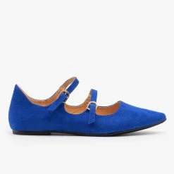 Betani Buckled Pointed Toe Flats Newest Arrivals