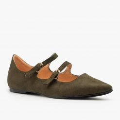 Betani Buckled Pointed Toe Flats Newest Arrivals