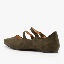 Betani Buckled Pointed Toe Flats Newest Arrivals