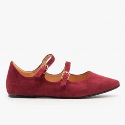 Betani Buckled Pointed Toe Flats Newest Arrivals