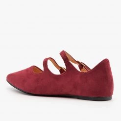 Betani Buckled Pointed Toe Flats Newest Arrivals
