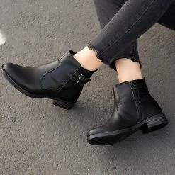 Bamboo Newest Arrivals Buckled Side Stretch Boots