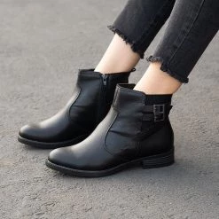 Bamboo Newest Arrivals Buckled Side Stretch Boots