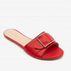 Forever Newest Arrivals Buckled Slip-on Sandals