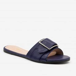 Forever Newest Arrivals Buckled Slip-on Sandals