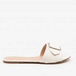 Forever Newest Arrivals Buckled Slip-on Sandals