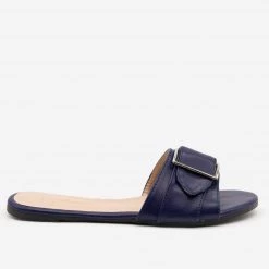 Forever Newest Arrivals Buckled Slip-on Sandals