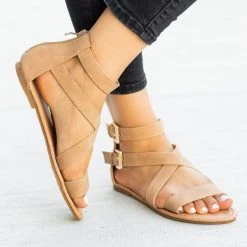 Top Moda Buckled Strappy Fashion Sandals Newest Arrivals