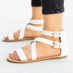 Top Moda Buckled Strappy Fashion Sandals Newest Arrivals