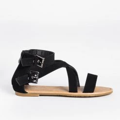 Top Moda Buckled Strappy Fashion Sandals Newest Arrivals