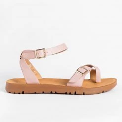 Forever Buckled Toe-Hold Sandals