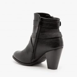 Forever Newest Arrivals Burnished Cross Strap Booties FINAL SALE 17 Forever Newest Arrivals Burnished Cross Strap Booties FINAL SALE