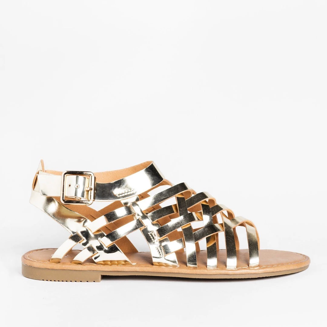 Forever Caged Ankle Strap Woven Sandals Newest Arrivals 3 Forever Caged Ankle Strap Woven Sandals Newest Arrivals