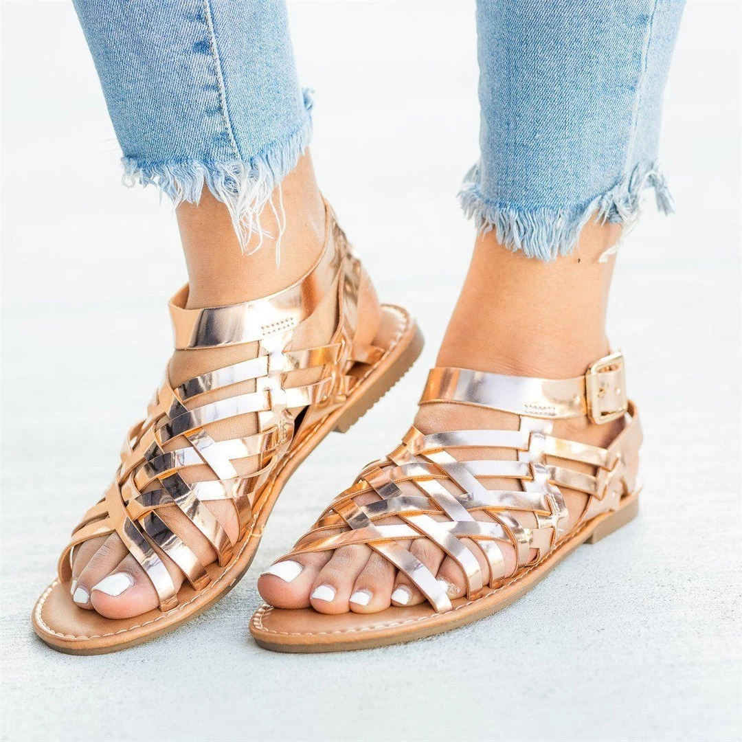 Forever Caged Ankle Strap Woven Sandals Newest Arrivals 8 Forever Caged Ankle Strap Woven Sandals Newest Arrivals