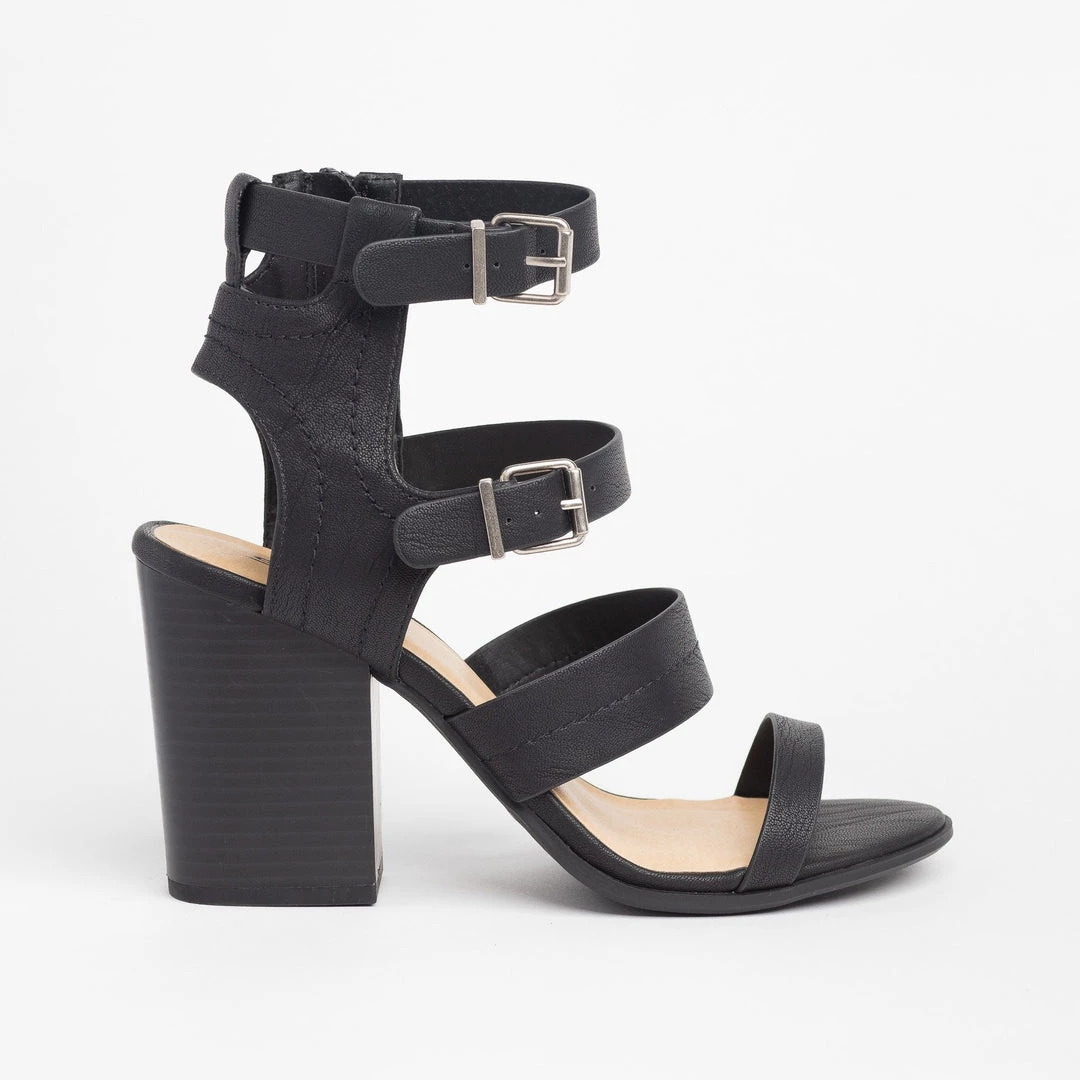 Soda Shoes Caged Buckled Fashionista Heels Newest Arrivals 2 Soda Shoes Caged Buckled Fashionista Heels Newest Arrivals