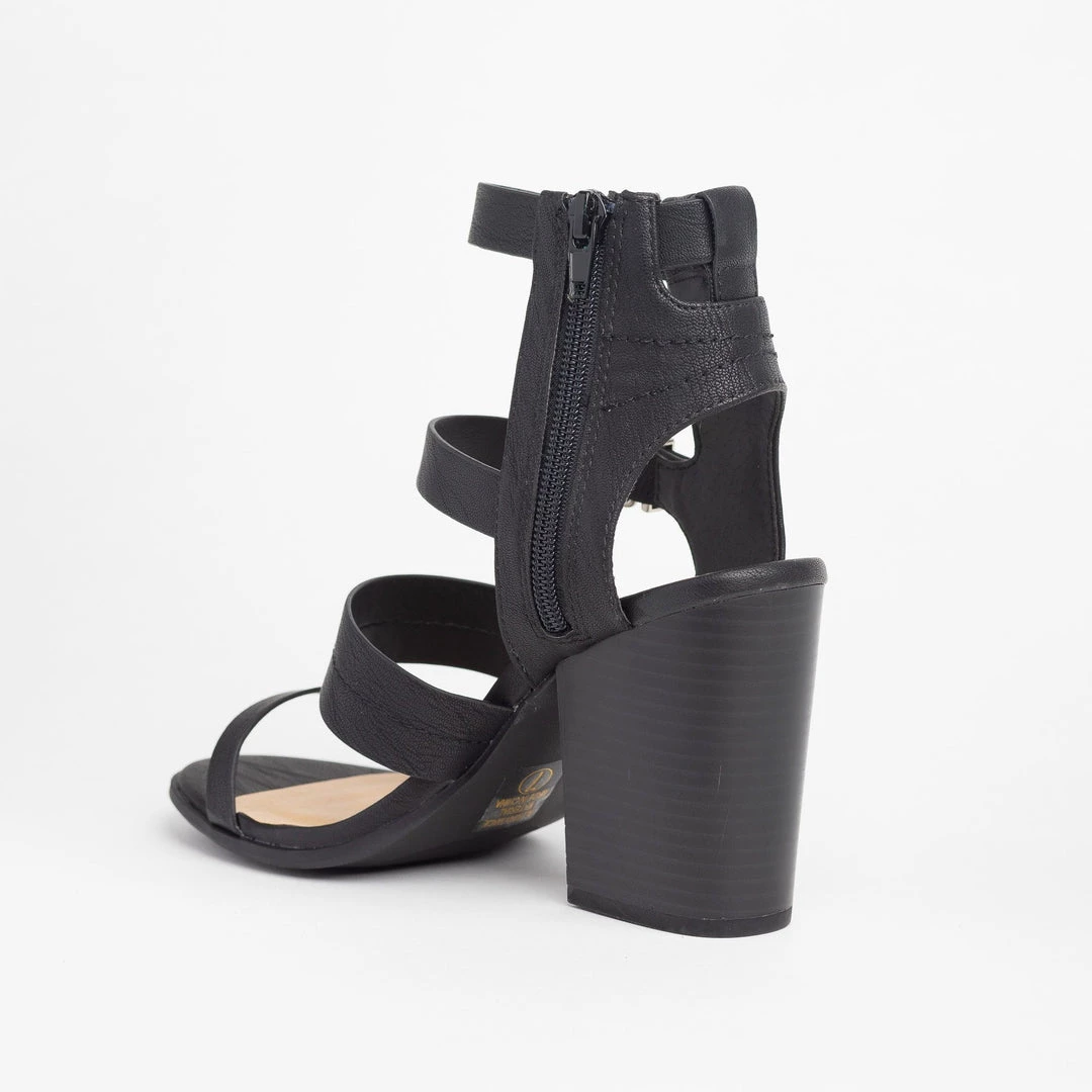 Soda Shoes Caged Buckled Fashionista Heels Newest Arrivals 4 Soda Shoes Caged Buckled Fashionista Heels Newest Arrivals