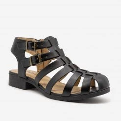 Soda Shoes Newest Arrivals Caged Buckled Sandals