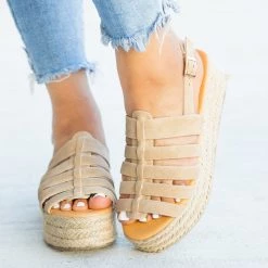 Qupid Shoes Caged Espadrille Flatforms 11 Qupid Shoes Caged Espadrille Flatforms
