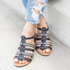 Refresh Newest Arrivals Caged Festival Sandals