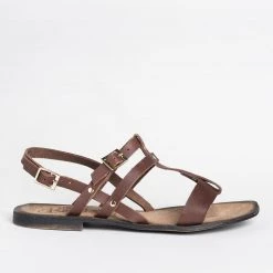 Modern Rebel Caged Genuine Leather Sandals Newest Arrivals