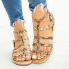 Soda Shoes Caged Gladiator Espadrille Fashion Sandals