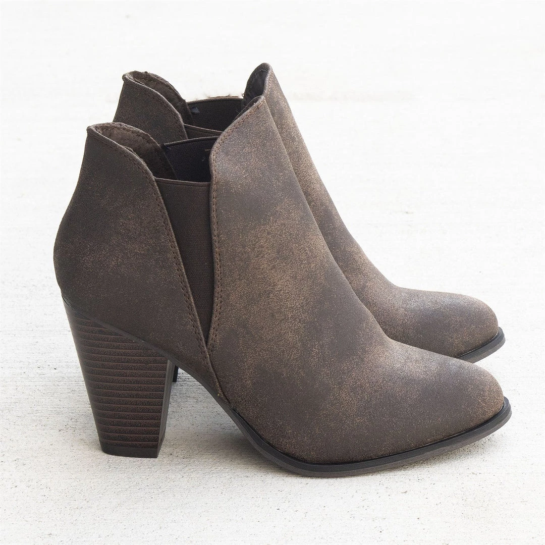 Forever Camila V-Cut Booties Newest Arrivals 1 Forever Camila V-Cut Booties Newest Arrivals