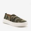 Mata Newest Arrivals Camo Scalloped Edge Sneakers