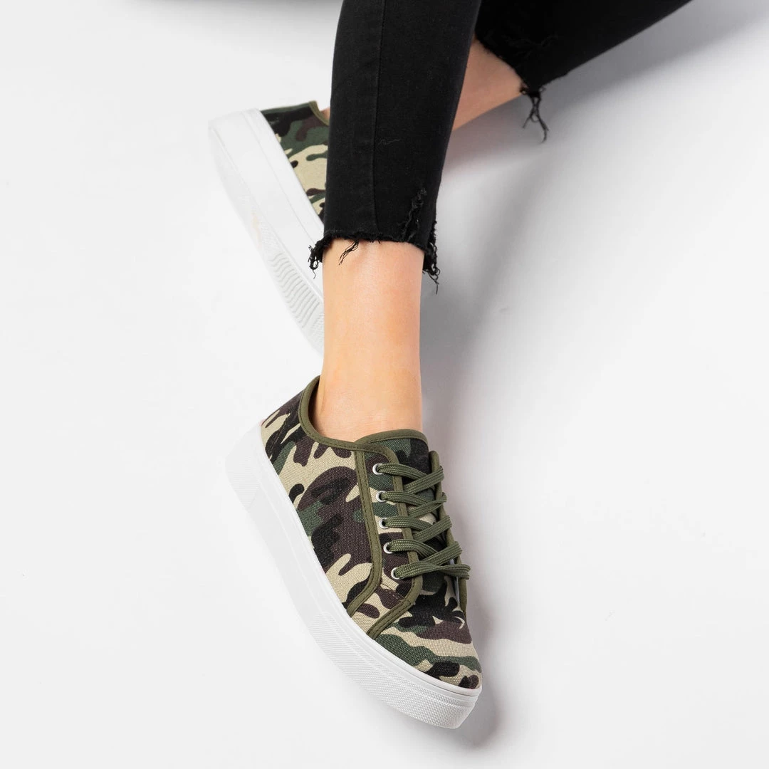 La Sheelah Shoes Camouflage Platform Fashion Sneakers 4 La Sheelah Shoes Camouflage Platform Fashion Sneakers