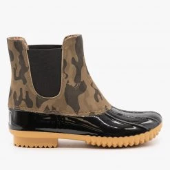Nature Breeze Camouflage Slip On Duck Boots Newest Arrivals