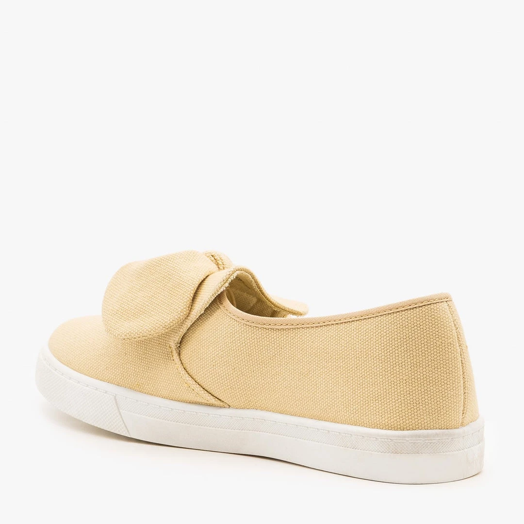 AMS Shoes Canvas Bow Fashion Sneakers 3 AMS Shoes Canvas Bow Fashion Sneakers