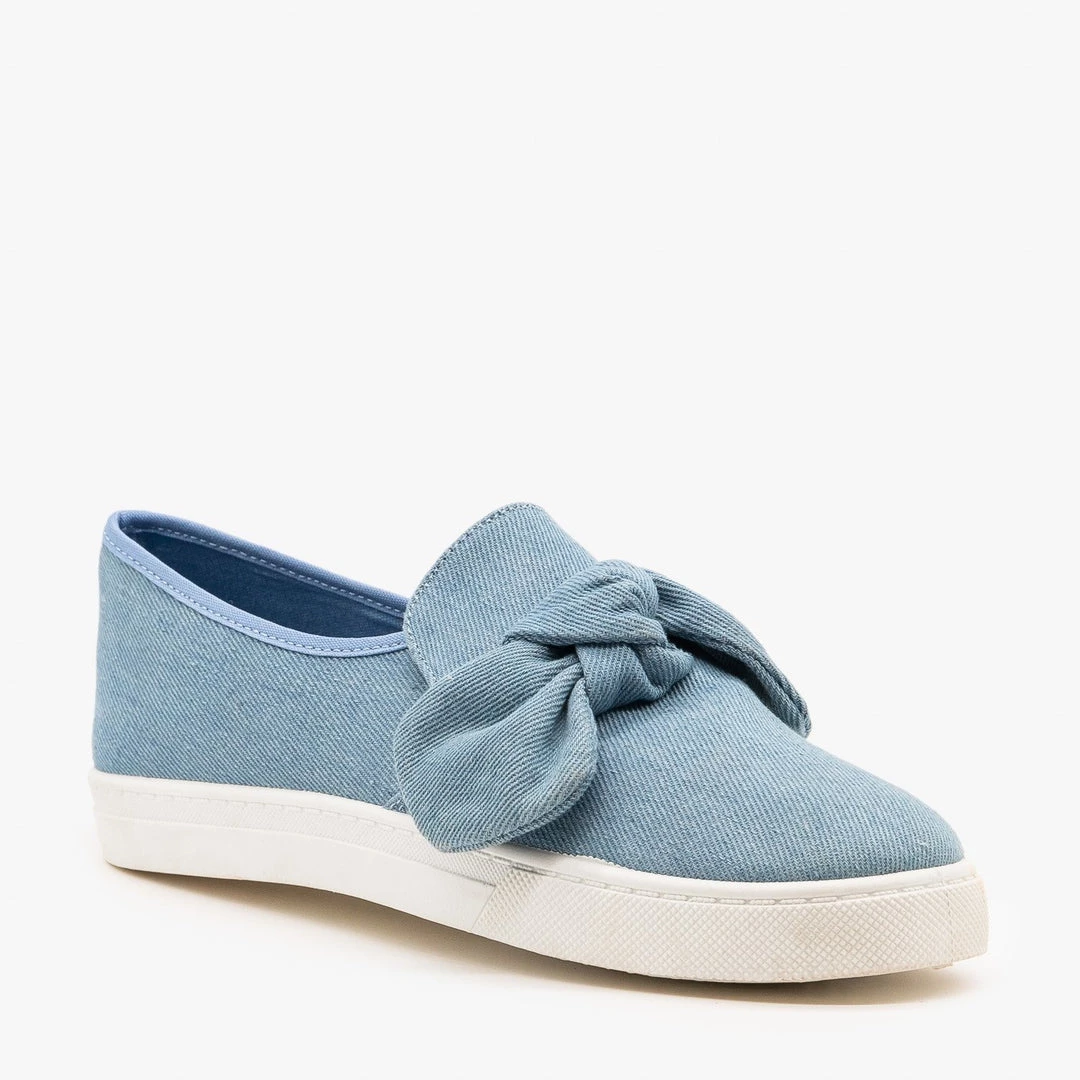 AMS Shoes Canvas Bow Fashion Sneakers 5 AMS Shoes Canvas Bow Fashion Sneakers