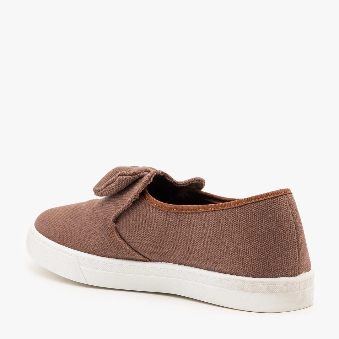 AMS Shoes Canvas Bow Fashion Sneakers 9 AMS Shoes Canvas Bow Fashion Sneakers