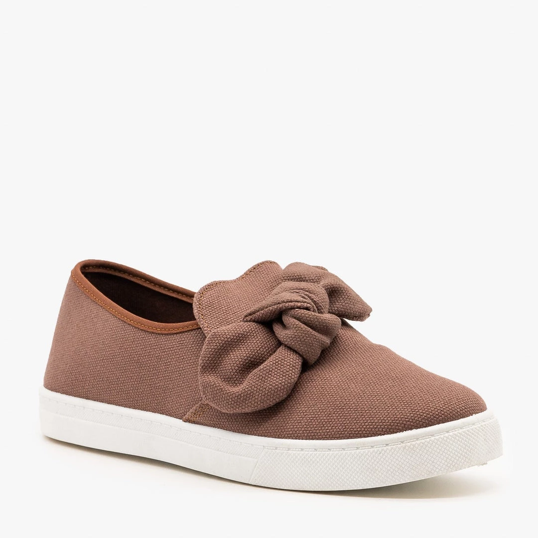 AMS Shoes Canvas Bow Fashion Sneakers 8 AMS Shoes Canvas Bow Fashion Sneakers