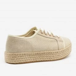 Bamboo Shoes Newest Arrivals Canvas Espadrille Platform Sneakers