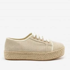 Bamboo Shoes Newest Arrivals Canvas Espadrille Platform Sneakers