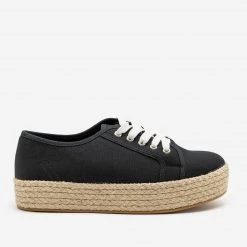Bamboo Shoes Newest Arrivals Canvas Espadrille Platform Sneakers