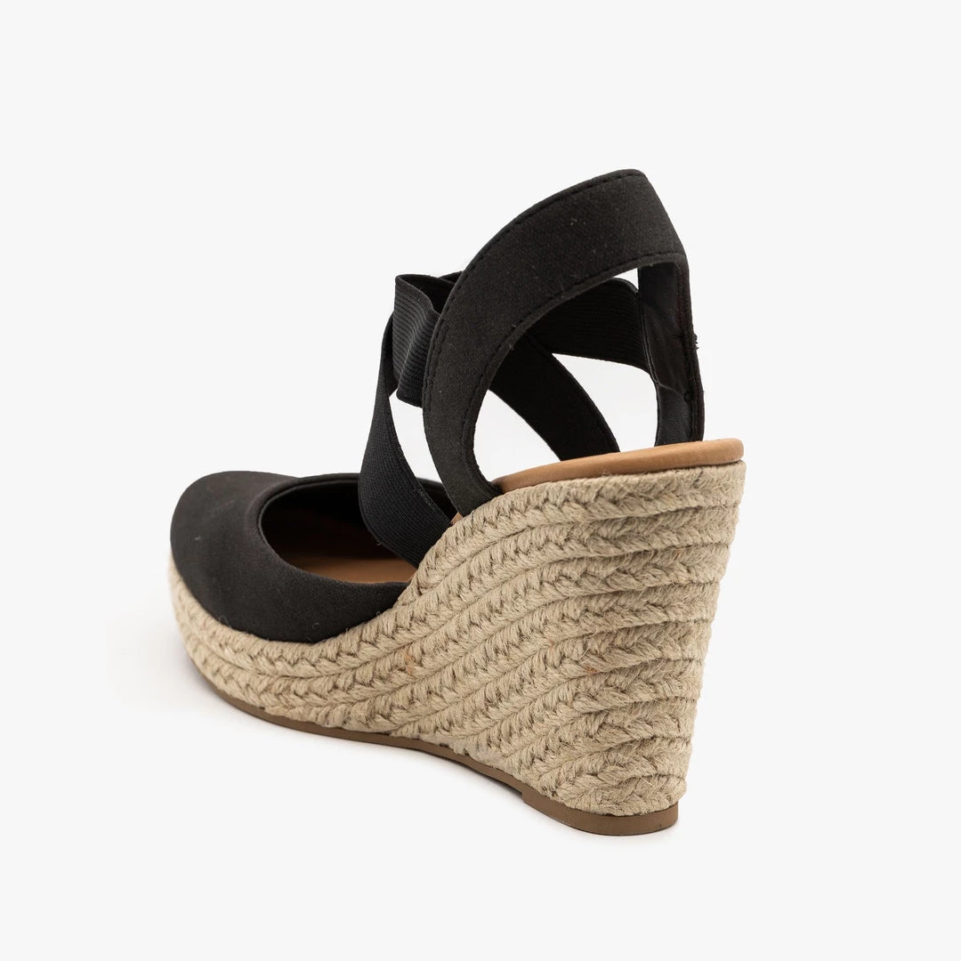 City Classified Shoes Canvas Espadrille Sandal Wedges Newest Arrivals 6 City Classified Shoes Canvas Espadrille Sandal Wedges Newest Arrivals