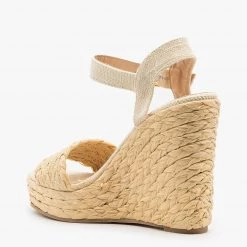 Mata Canvas Espadrille Sandal Wedges