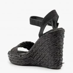 Mata Canvas Espadrille Sandal Wedges