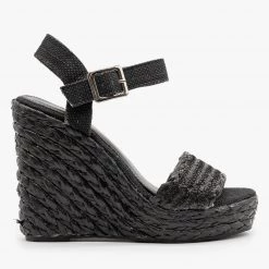 Mata Canvas Espadrille Sandal Wedges