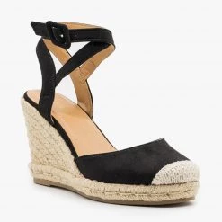 Bamboo Shoes Cap Toe Espadrille Wedges Newest Arrivals
