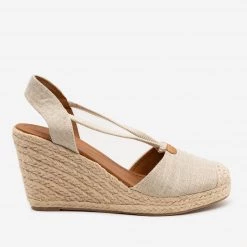 City Classified Shoes Newest Arrivals Cap Toe Espadrille Wedges