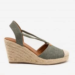 City Classified Shoes Newest Arrivals Cap Toe Espadrille Wedges