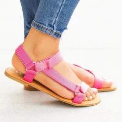 Bamboo Shoes Casual Comfy Velcro Sandals Newest Arrivals