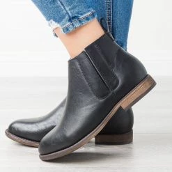 Mata Casual Side Slit Booties Newest Arrivals
