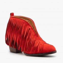 Mata Center Cut Fringe Booties FINAL SALE Newest Arrivals 17 Mata Center Cut Fringe Booties FINAL SALE Newest Arrivals